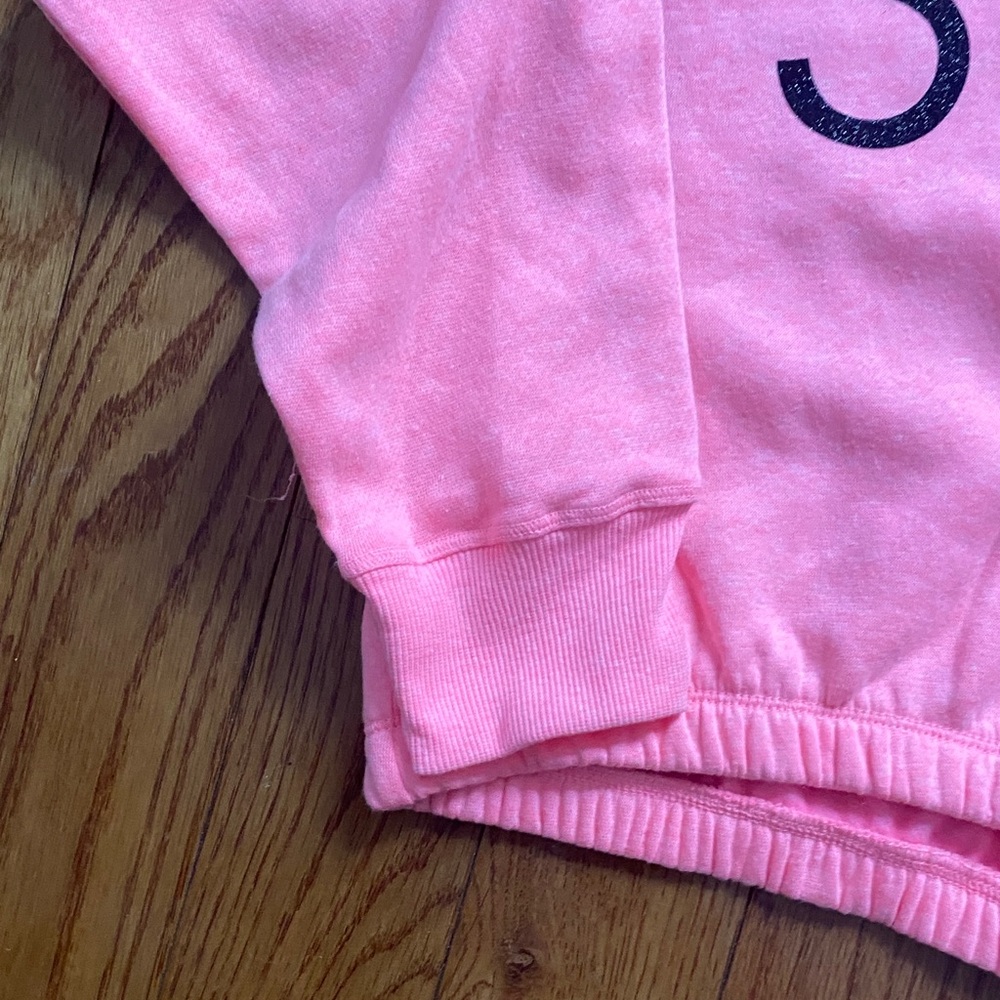 Justice Sport Neon Pink Kids Hoodie - Picture 3 of 9